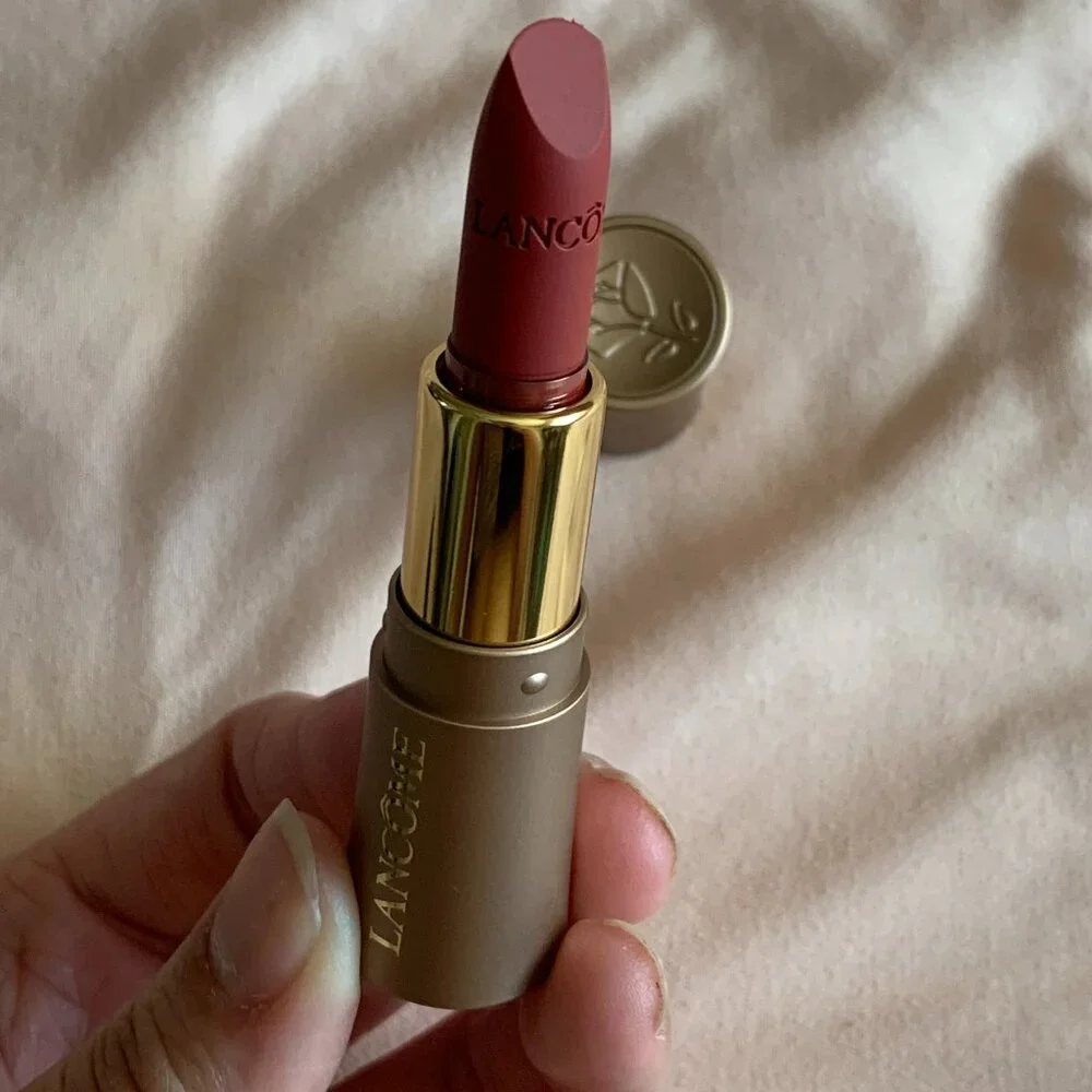 New! Lancome Mini L'Absolu Rouge Cream Lipstick